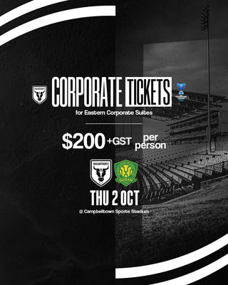 Corporate Tickets - 2025 AFC Champions League Two Home Match 1 Macarthur Bulls FC vs BEIJING FC (CHN) Thu 2nd Oct 25
