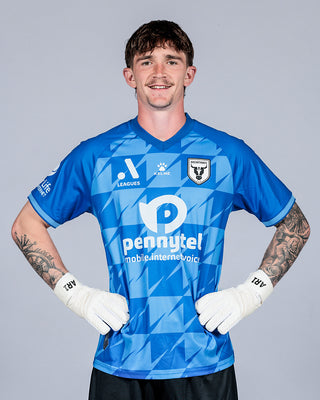 2026/27 Official Macarthur Bulls FC A-league Blue Goalkeeper Jersey