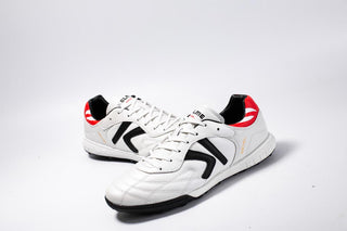 KELME Michel Turf Boots - White/Red