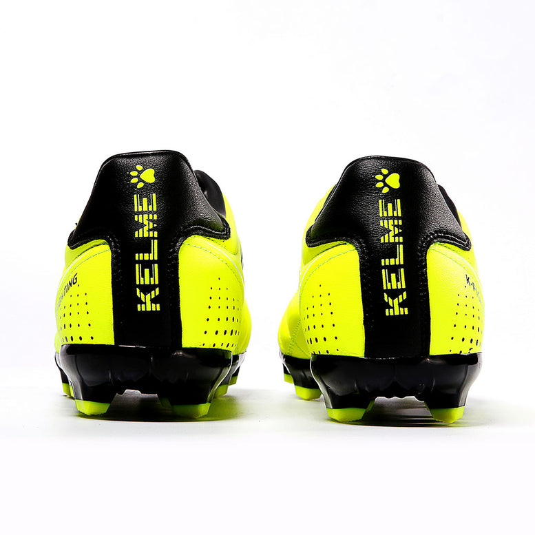 Yellow youth online football cleats